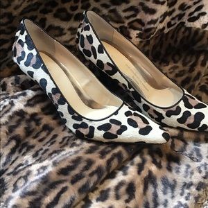 Calvin Klein leopard heels!